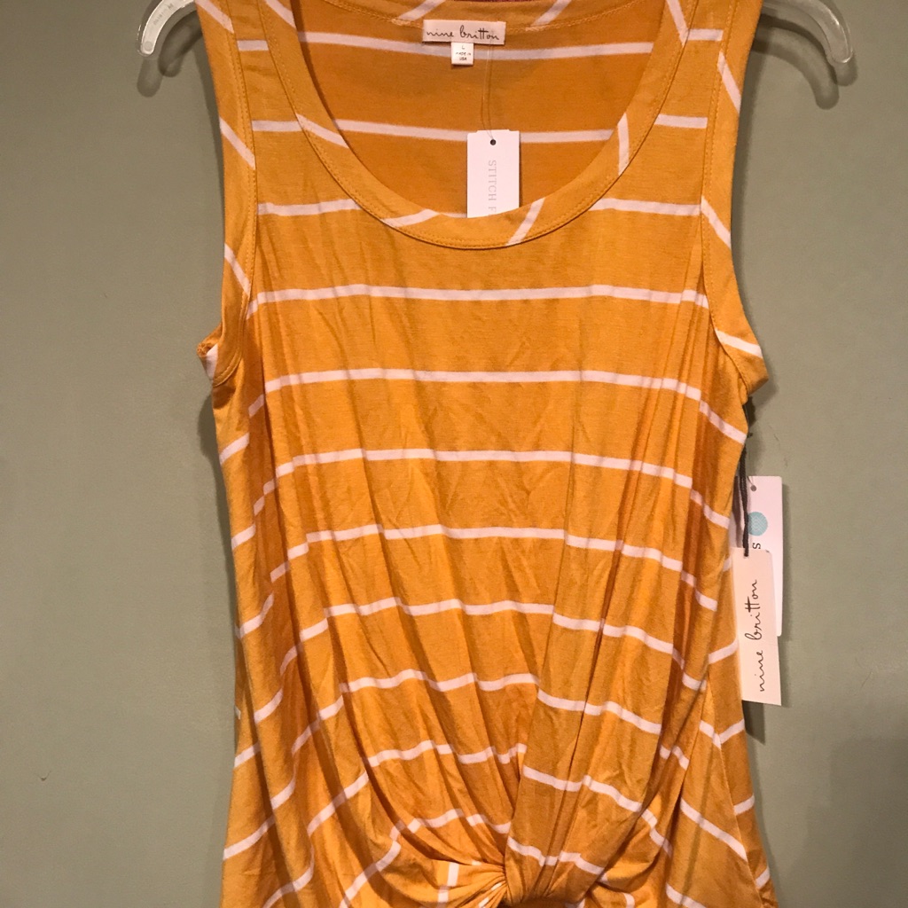 Brand New Tie Front Shirt